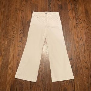 American Eagle White Flare Jeans